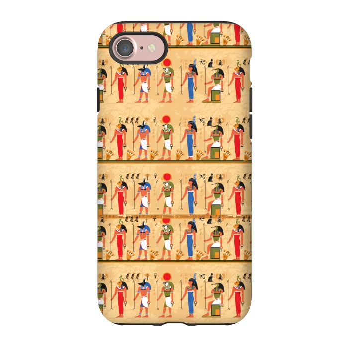 iPhone 7 StrongFit tribal african love by MALLIKA