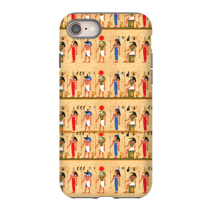 iPhone 8 StrongFit tribal african love by MALLIKA