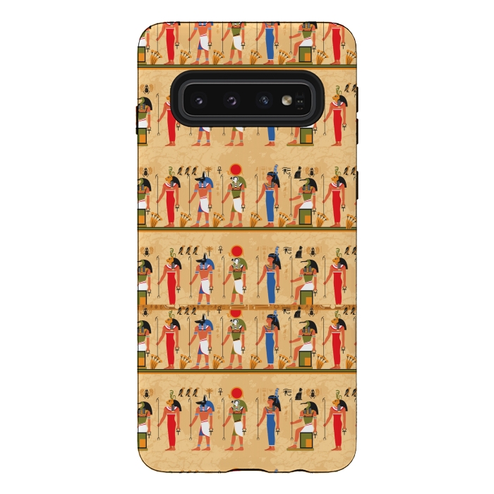 Galaxy S10 StrongFit tribal african love by MALLIKA