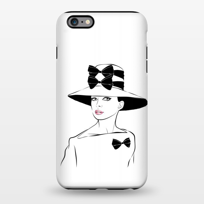 iPhone 6/6s plus StrongFit Elegant Lady Audrey by Martina