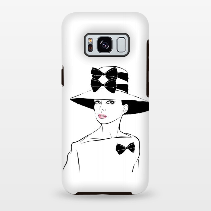 Galaxy S8 plus StrongFit Elegant Lady Audrey by Martina