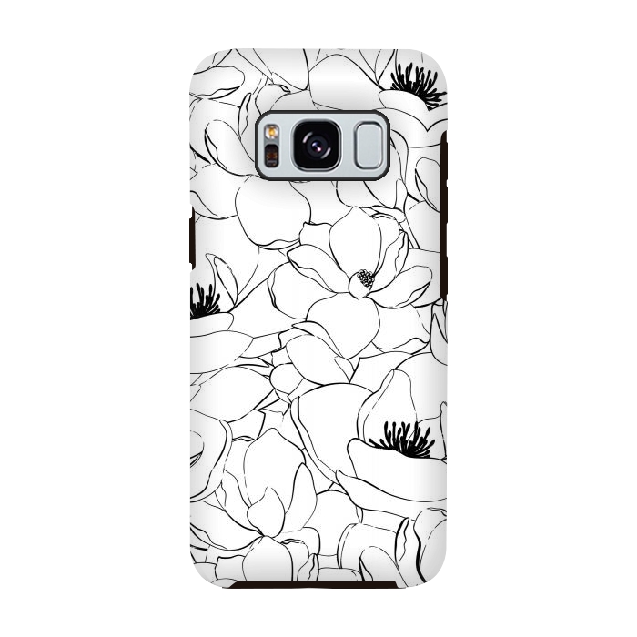 Galaxy S8 StrongFit Magnolias by Martina