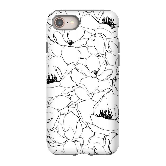iPhone 8 StrongFit Magnolias by Martina