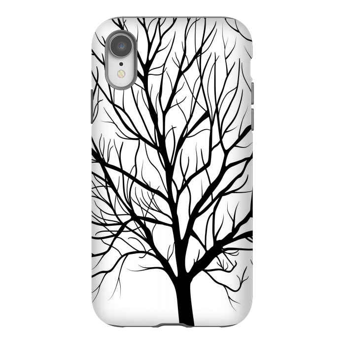 iPhone Xr StrongFit Winter Tree by Martina