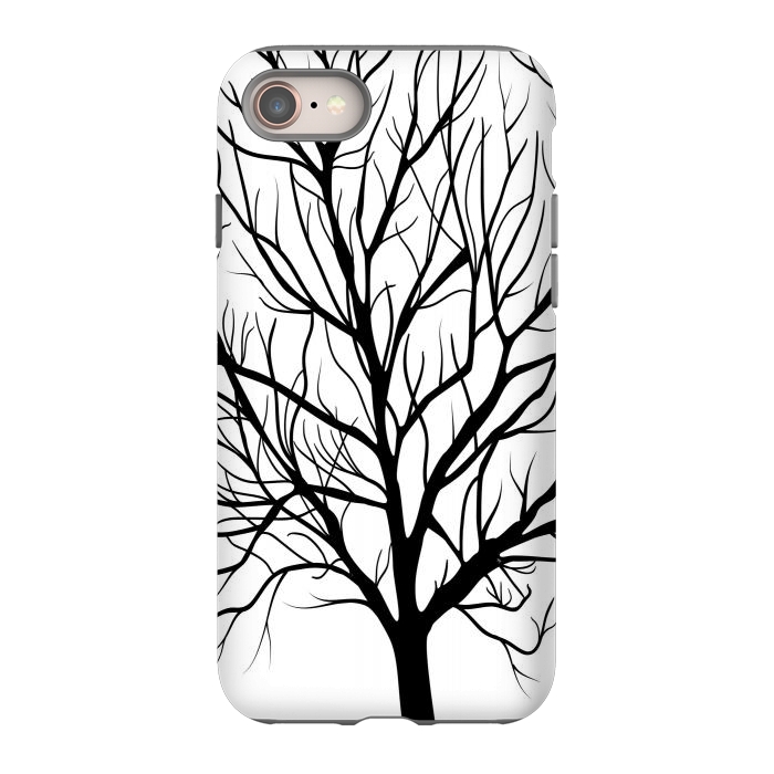iPhone SE StrongFit Winter Tree by Martina
