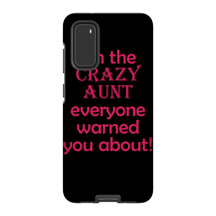 Galaxy S20 StrongFit crazy aunt by MALLIKA