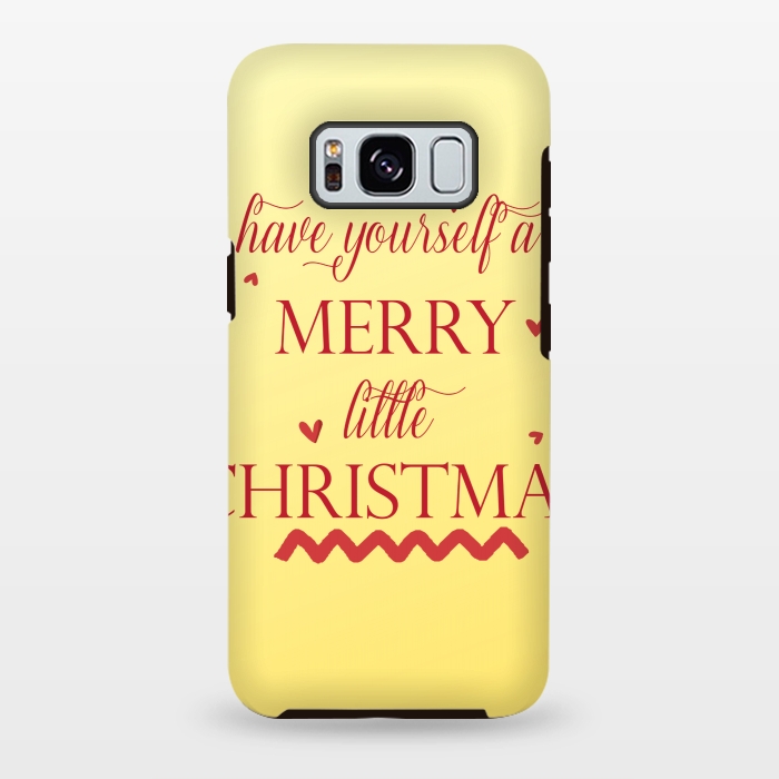 Galaxy S8 plus StrongFit merry little christmas by MALLIKA