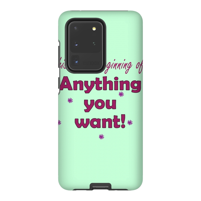 Galaxy S20 Ultra StrongFit anything you want by MALLIKA
