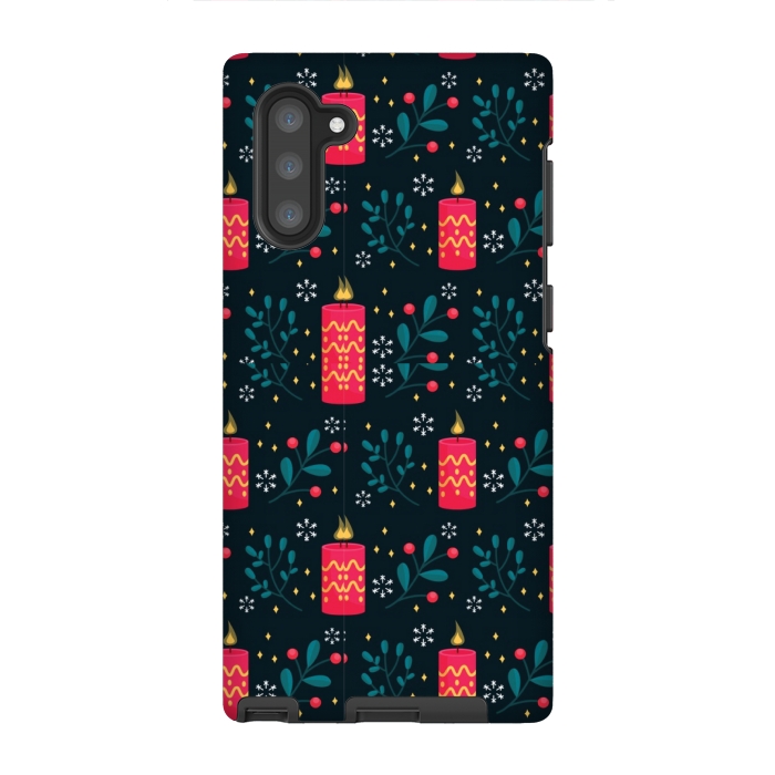 Galaxy Note 10 StrongFit red candles love by MALLIKA