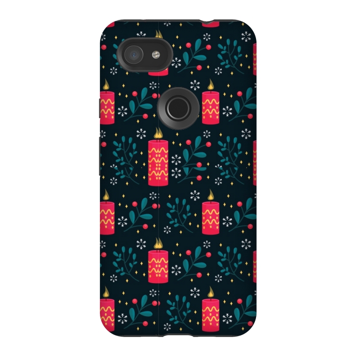Pixel 3AXL StrongFit red candles love by MALLIKA