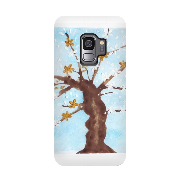 Galaxy S9 StrongFit Tree of life painting watercolor by ArtKingdom7