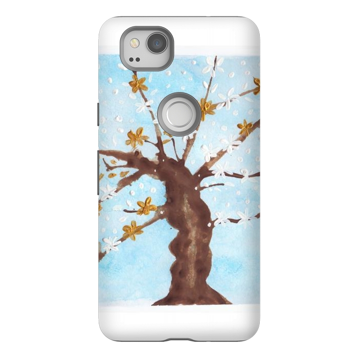 Pixel 2 StrongFit Tree of life painting watercolor by ArtKingdom7