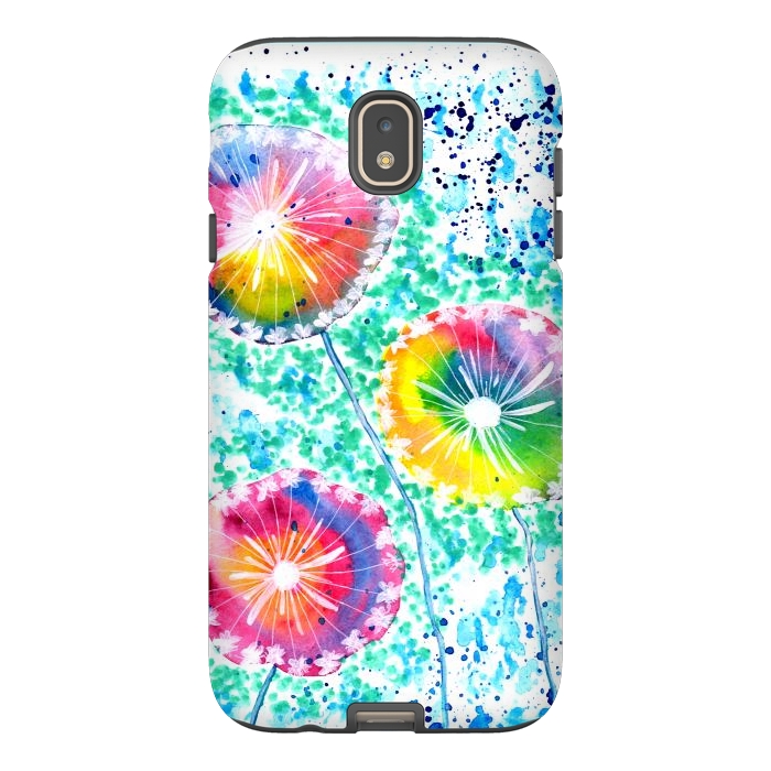 Galaxy J7 StrongFit Dandelion watercolor by ArtKingdom7