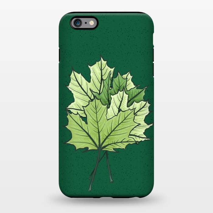 iPhone 6/6s plus StrongFit Green Maple Leaves In Spring by Boriana Giormova