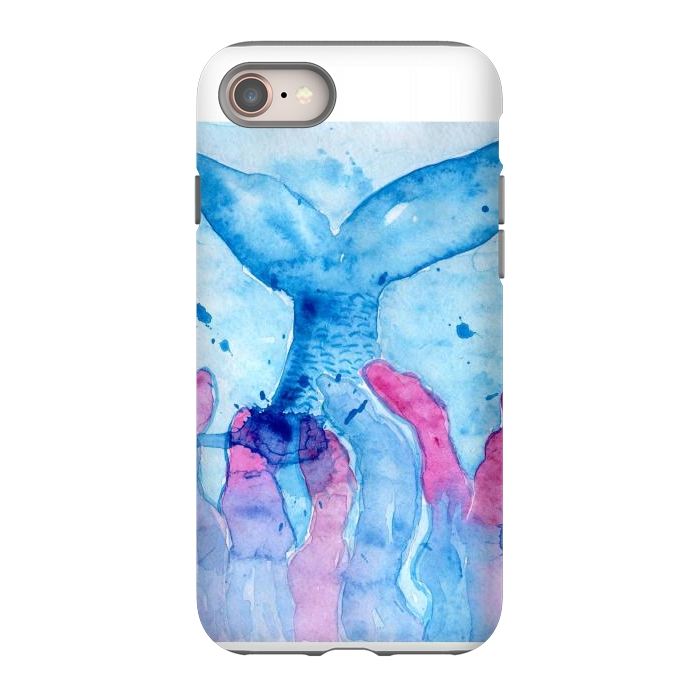 iPhone SE StrongFit Mermaid watercolor by ArtKingdom7