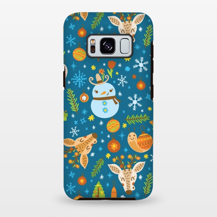 Galaxy S8 plus StrongFit snowman is love by MALLIKA