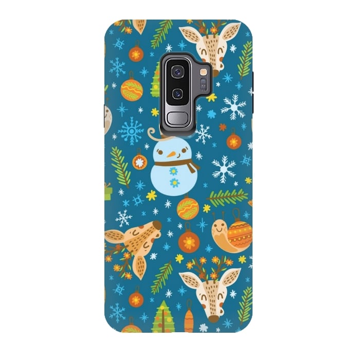 Galaxy S9 plus StrongFit snowman is love by MALLIKA