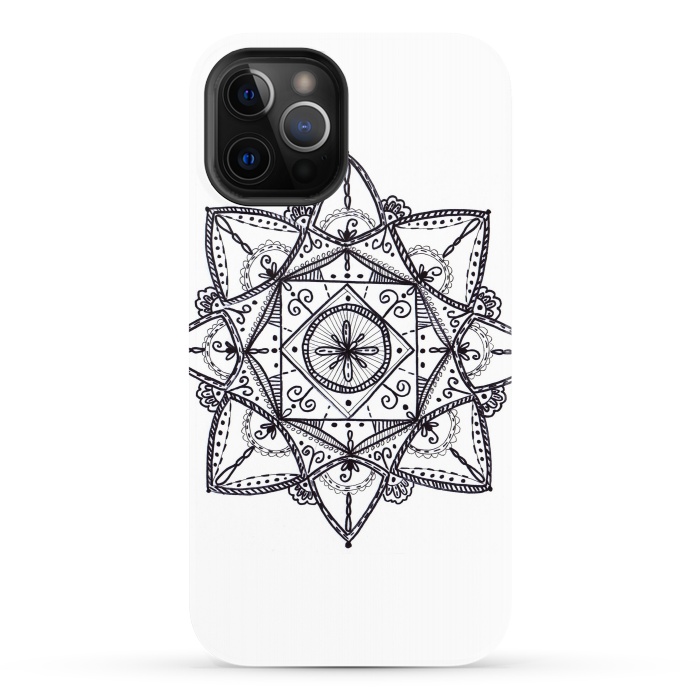 iPhone 12 Pro StrongFit Mandala 3 by ArtKingdom7