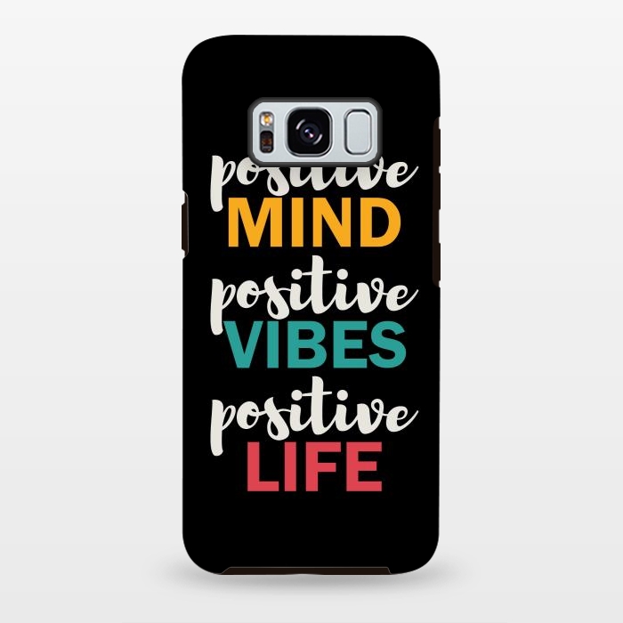 Galaxy S8 plus StrongFit Positive Life by TMSarts