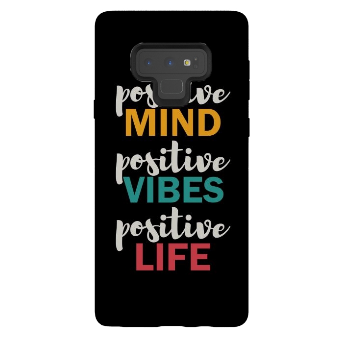 Galaxy Note 9 StrongFit Positive Life by TMSarts