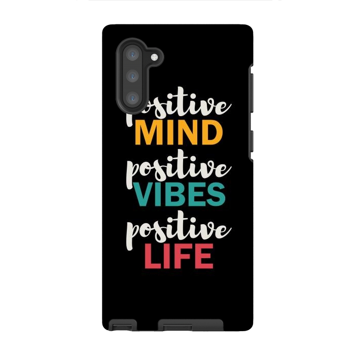 Galaxy Note 10 StrongFit Positive Life by TMSarts