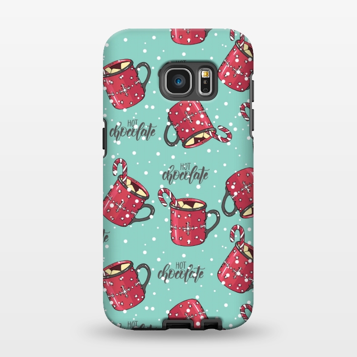 Galaxy S7 EDGE StrongFit hot chocolate love by MALLIKA