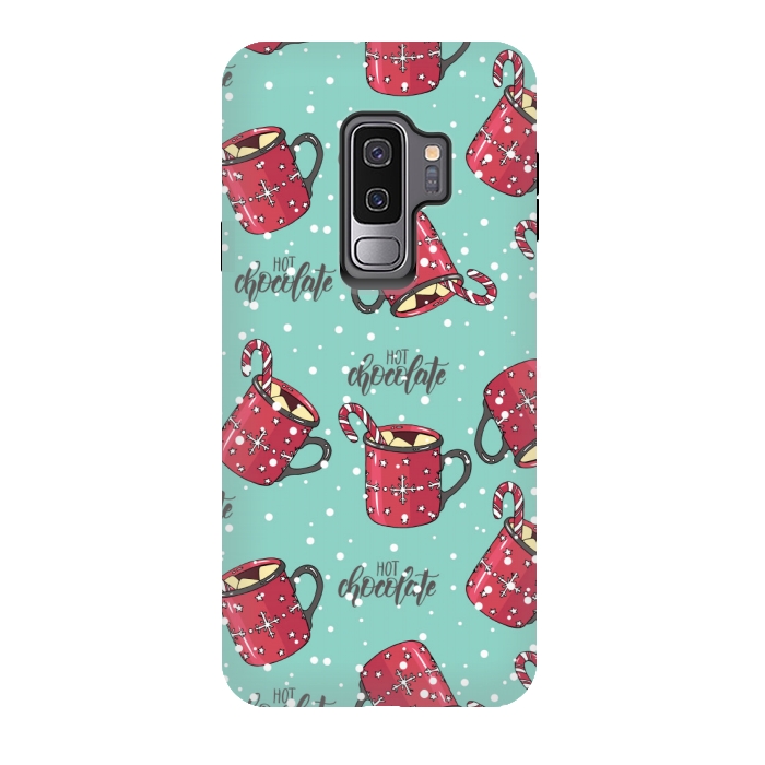 Galaxy S9 plus StrongFit hot chocolate love by MALLIKA