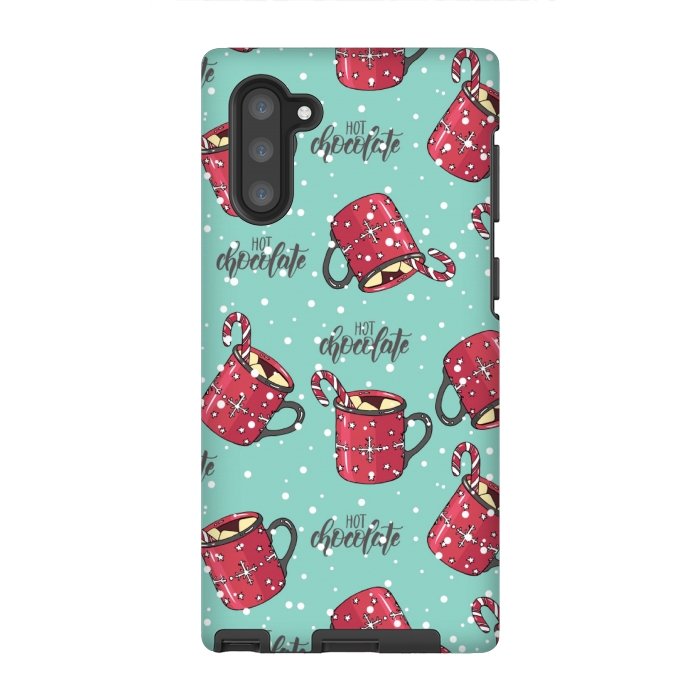 Galaxy Note 10 StrongFit hot chocolate love by MALLIKA