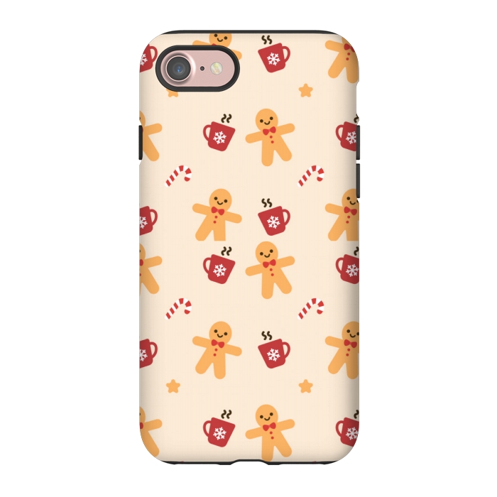iPhone 7 StrongFit ginger bread love 3  by MALLIKA