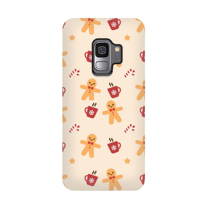 Galaxy S9 StrongFit ginger bread love 3  by MALLIKA