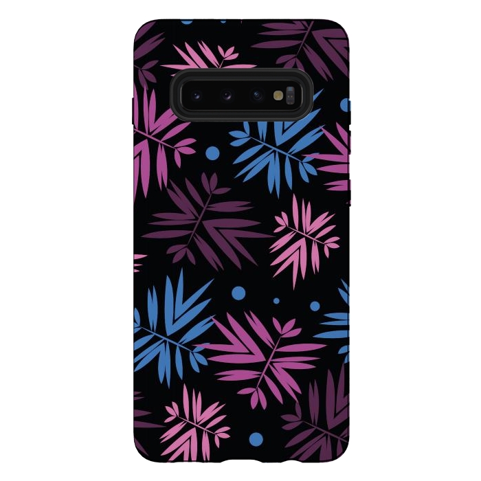 Galaxy S10 plus StrongFit Stylize Leafy Texture 2 by Bledi