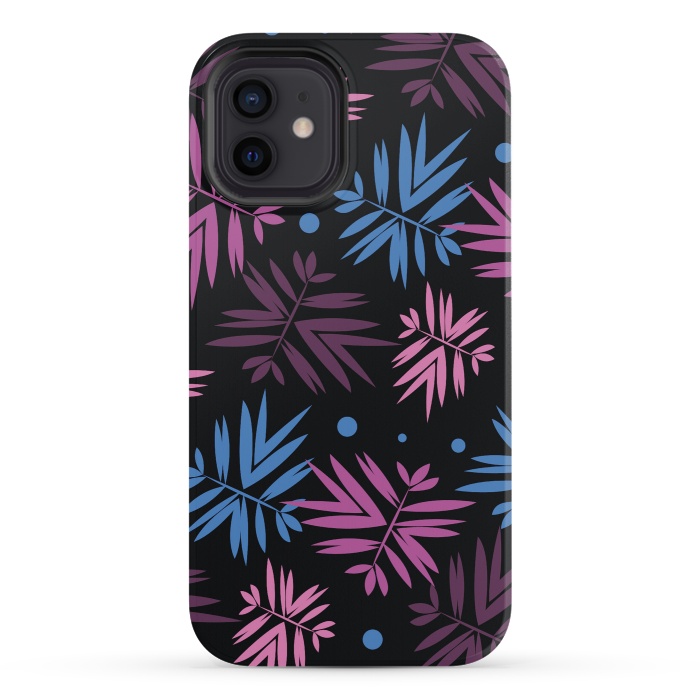 iPhone 12 mini StrongFit Stylize Leafy Texture 2 by Bledi