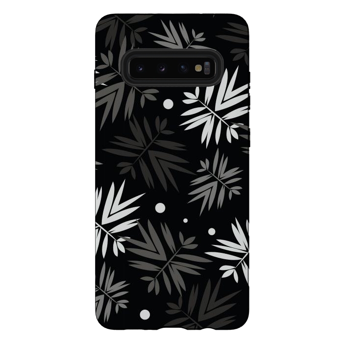 Galaxy S10 plus StrongFit Stylize Leafy Texture 3 by Bledi