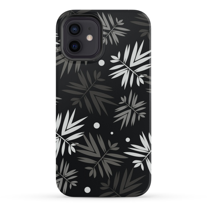 iPhone 12 mini StrongFit Stylize Leafy Texture 3 by Bledi