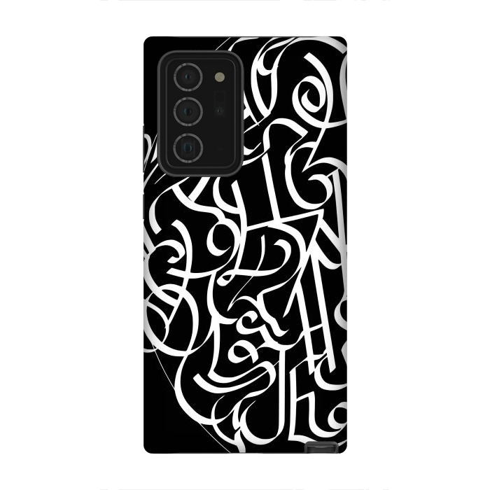 Galaxy Note 20 Ultra StrongFit Gothic Calligraphy by Josie