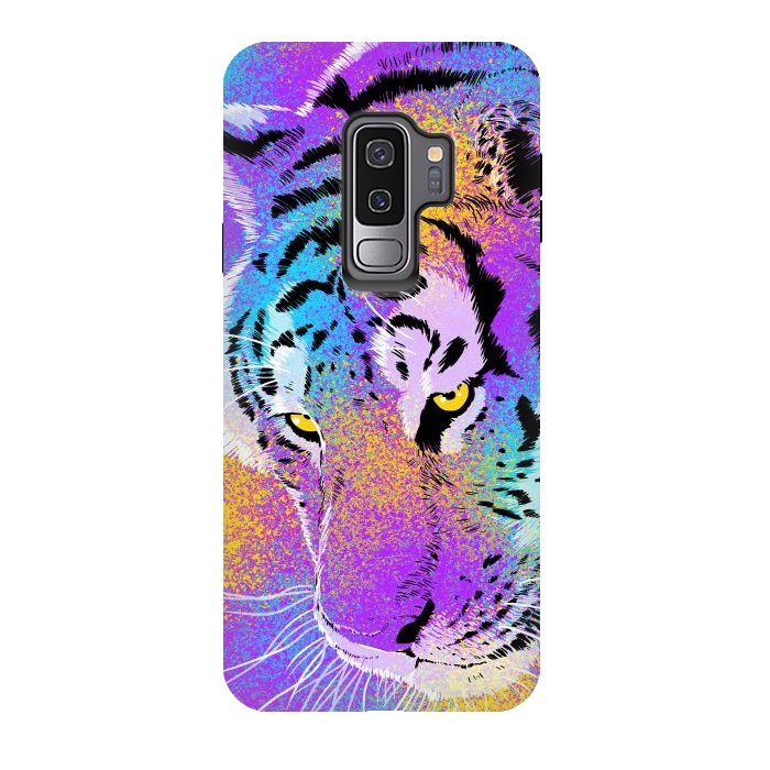 Galaxy S9 plus StrongFit Colorful Tiger by Alberto