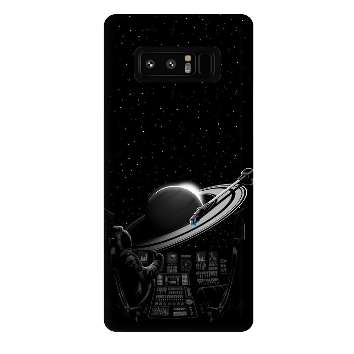 Galaxy Note 8 StrongFit Saturn Astronaut Music by Alberto