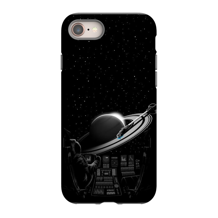 iPhone SE StrongFit Saturn Astronaut Music by Alberto