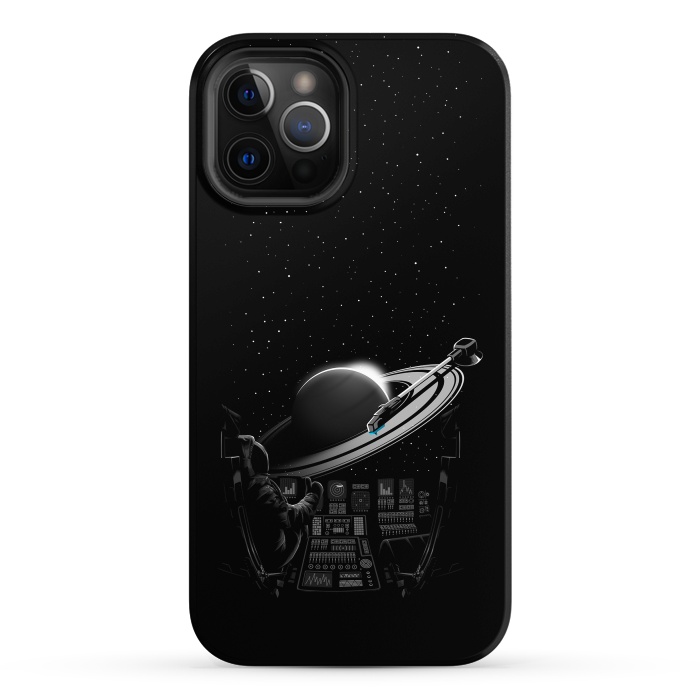 iPhone 12 Pro Max StrongFit Saturn Astronaut Music by Alberto