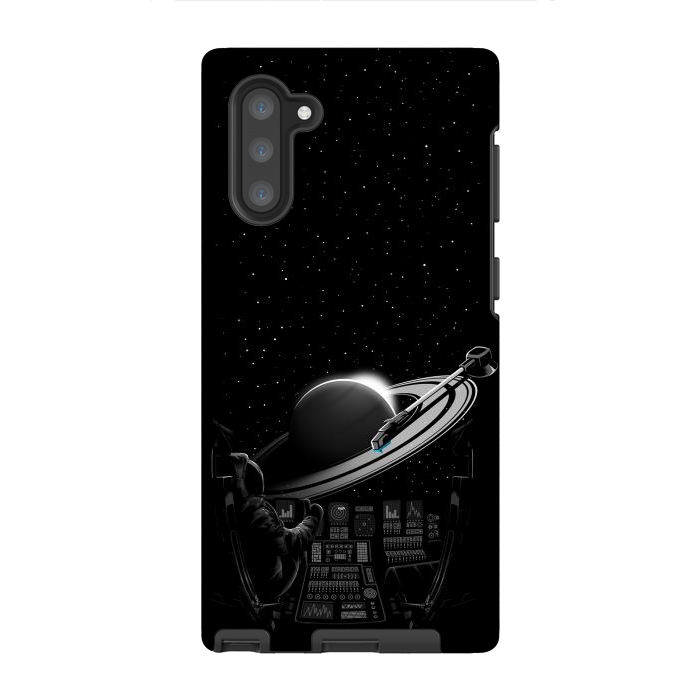 Galaxy Note 10 StrongFit Saturn Astronaut Music by Alberto