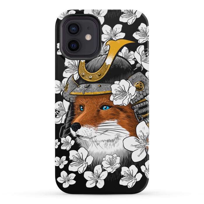 iPhone 12 mini StrongFit Samurai Fox by Alberto