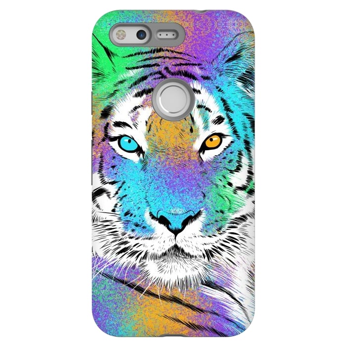 Pixel StrongFit Tiger Colorful by Alberto