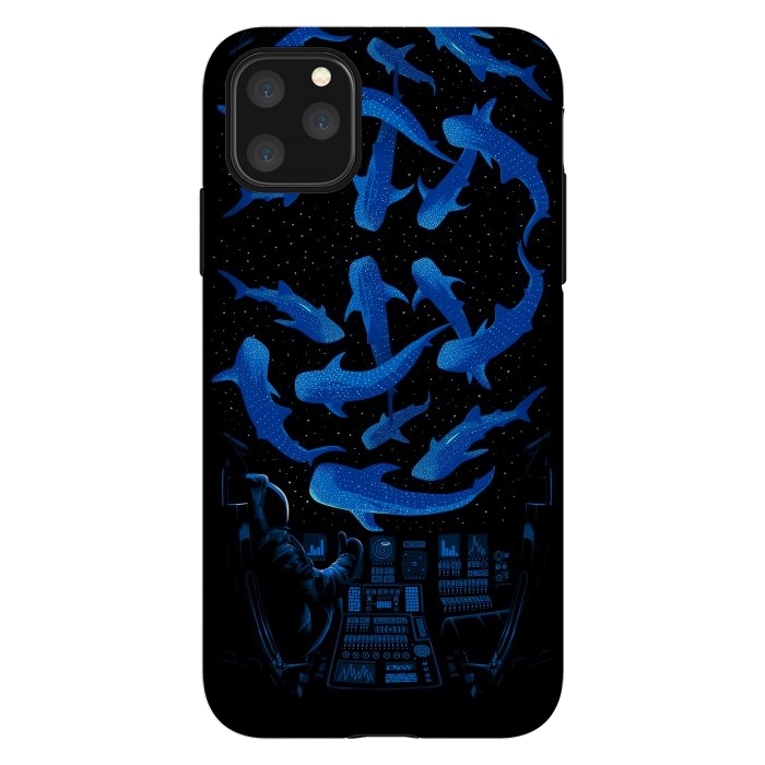 iPhone 11 Pro Max StrongFit Astronaut Killer Whale by Alberto