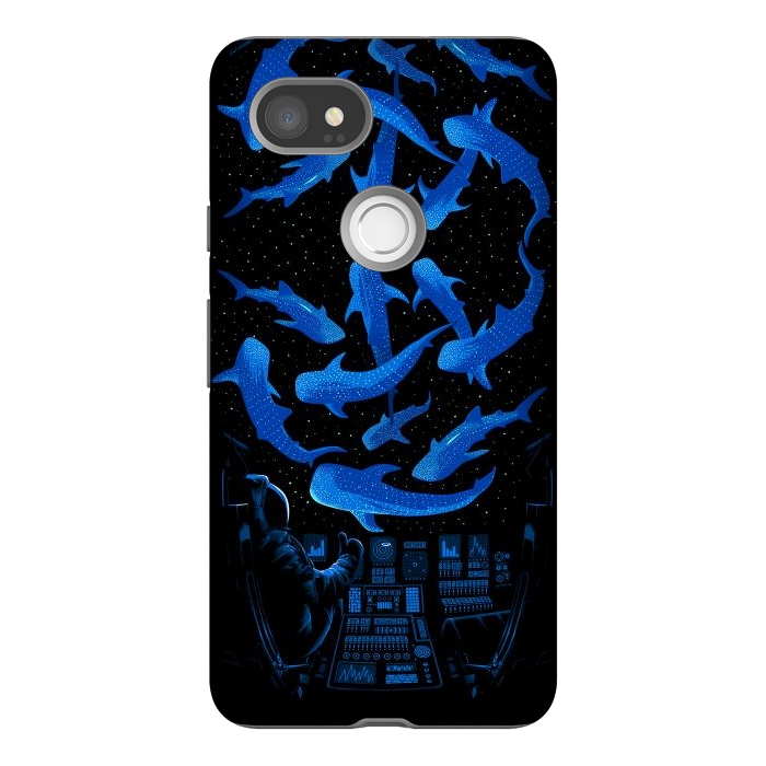 Pixel 2XL StrongFit Astronaut Killer Whale by Alberto
