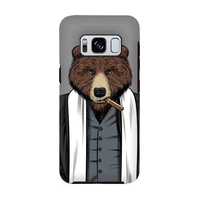 Galaxy S8 StrongFit Mafia Grizzly Bear by Alberto