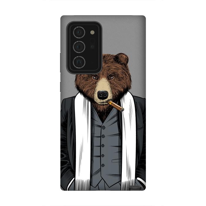 Galaxy Note 20 Ultra StrongFit Mafia Grizzly Bear by Alberto