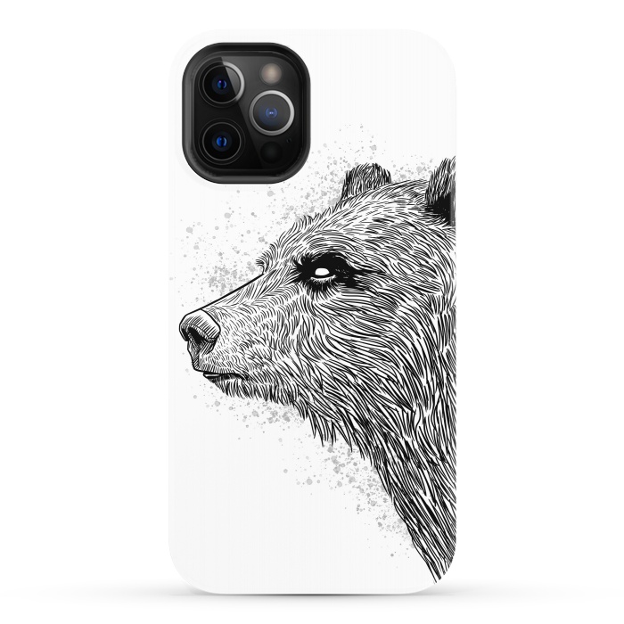 iPhone 12 Pro StrongFit Sketch Bear by Alberto