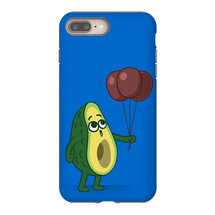 iPhone 7 plus StrongFit Three avocado balloons by Alberto