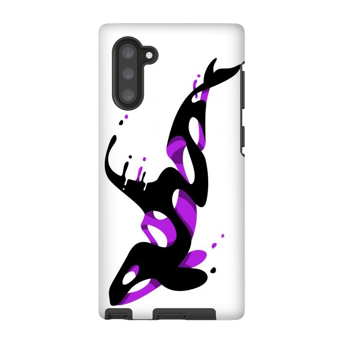 Galaxy Note 10 StrongFit Liquid Killer Whale by Alberto