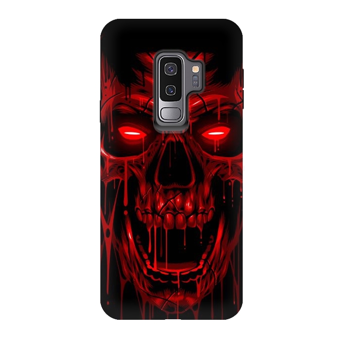 Galaxy S9 plus StrongFit Blood Skull by Alberto